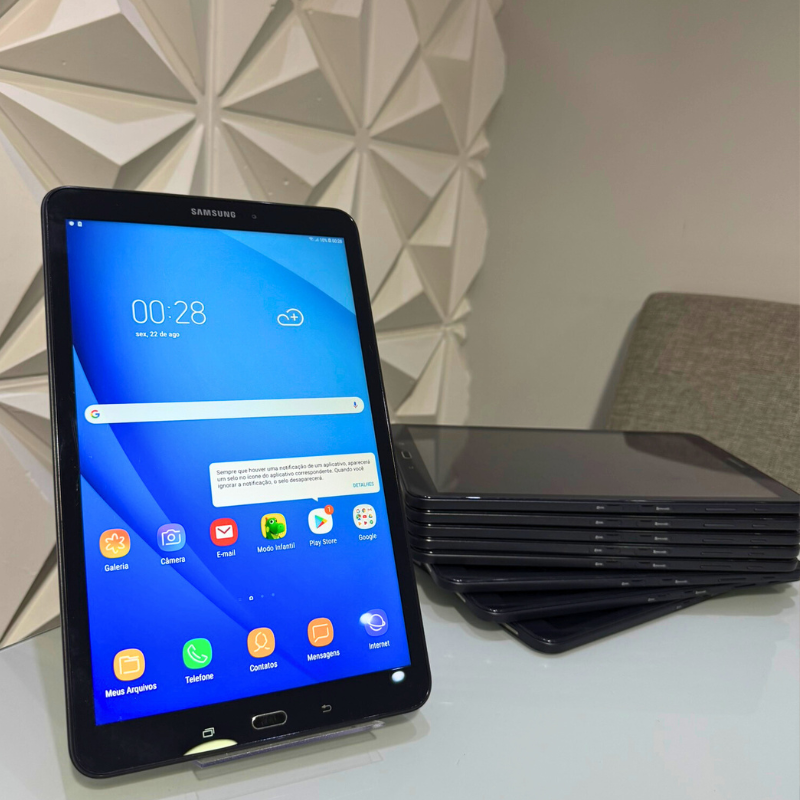 Samsung Galaxy Tab 6 – Tela 10.1" – 32GB Armazenamento - 2GB Ram (Semi-Novo)