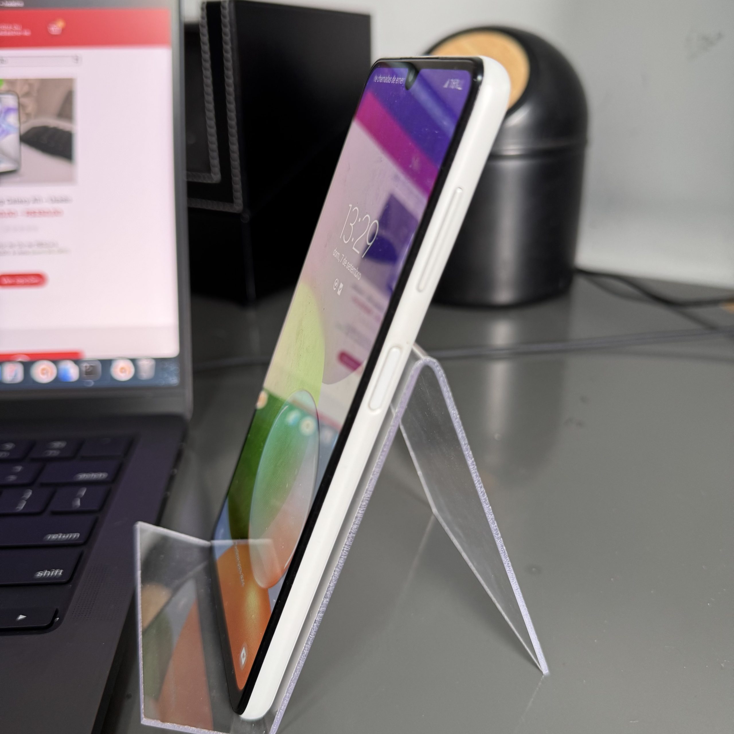 Samsung Galaxy A22 – Tela 6.4" – 4GB RAM – 128GB Armazenamento (Semi-Novo) - Image 2