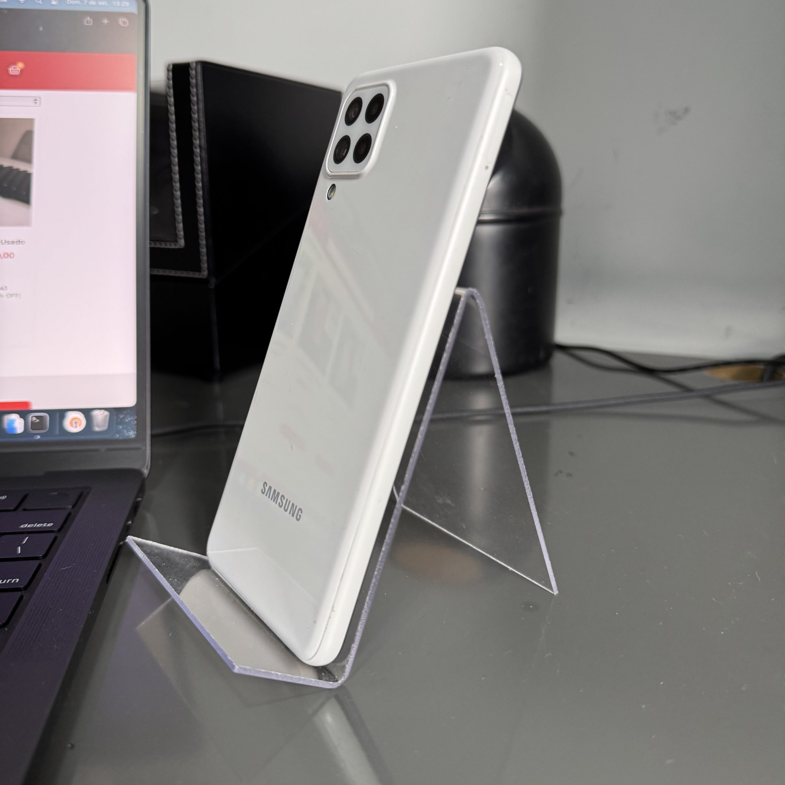 Samsung Galaxy A22 – Tela 6.4" – 4GB RAM – 128GB Armazenamento (Semi-Novo) - Image 4