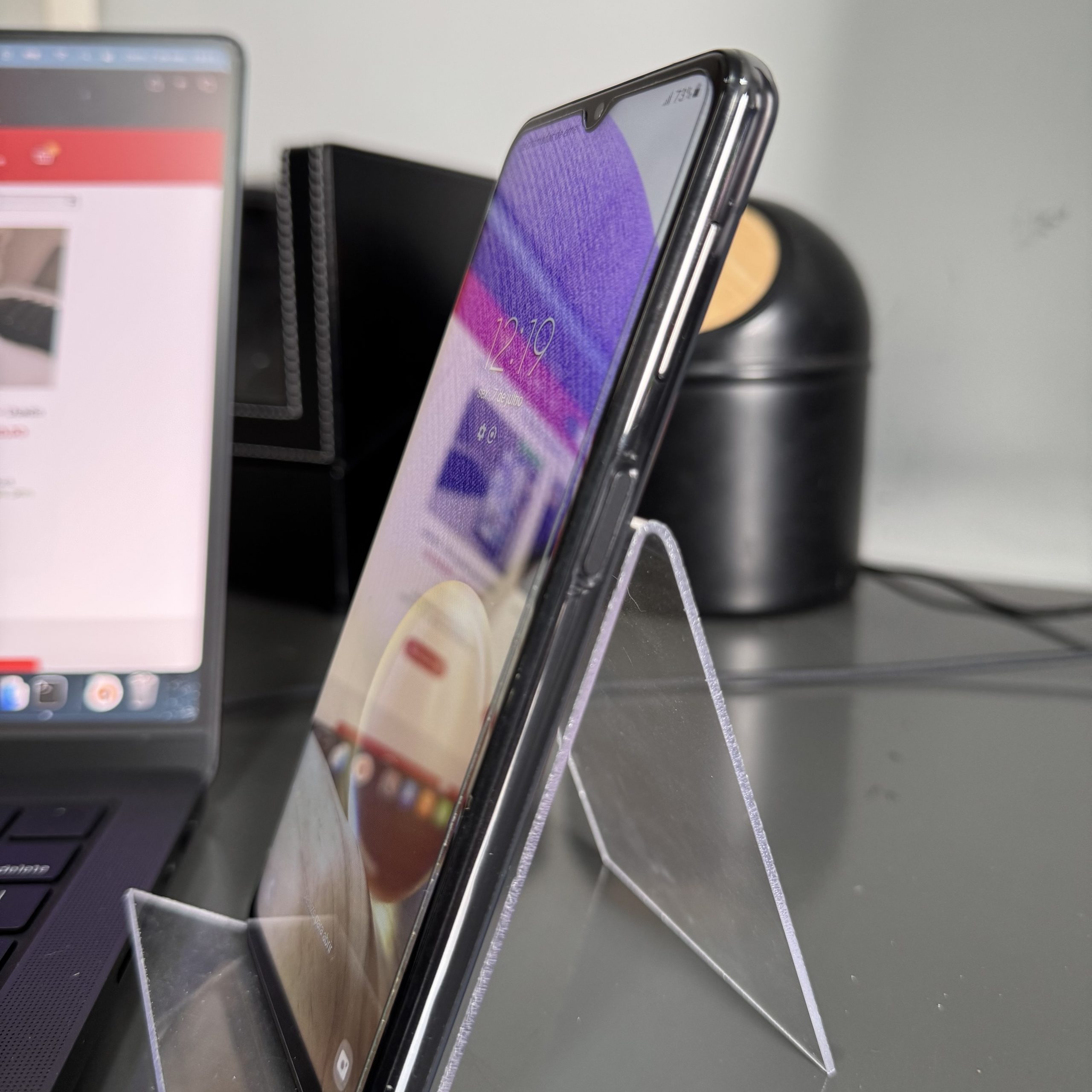 Samsung Galaxy A32 – Tela 6,4″ – 4 GB RAM – 128 GB Armazenamento (Semi-Novo) - Image 3